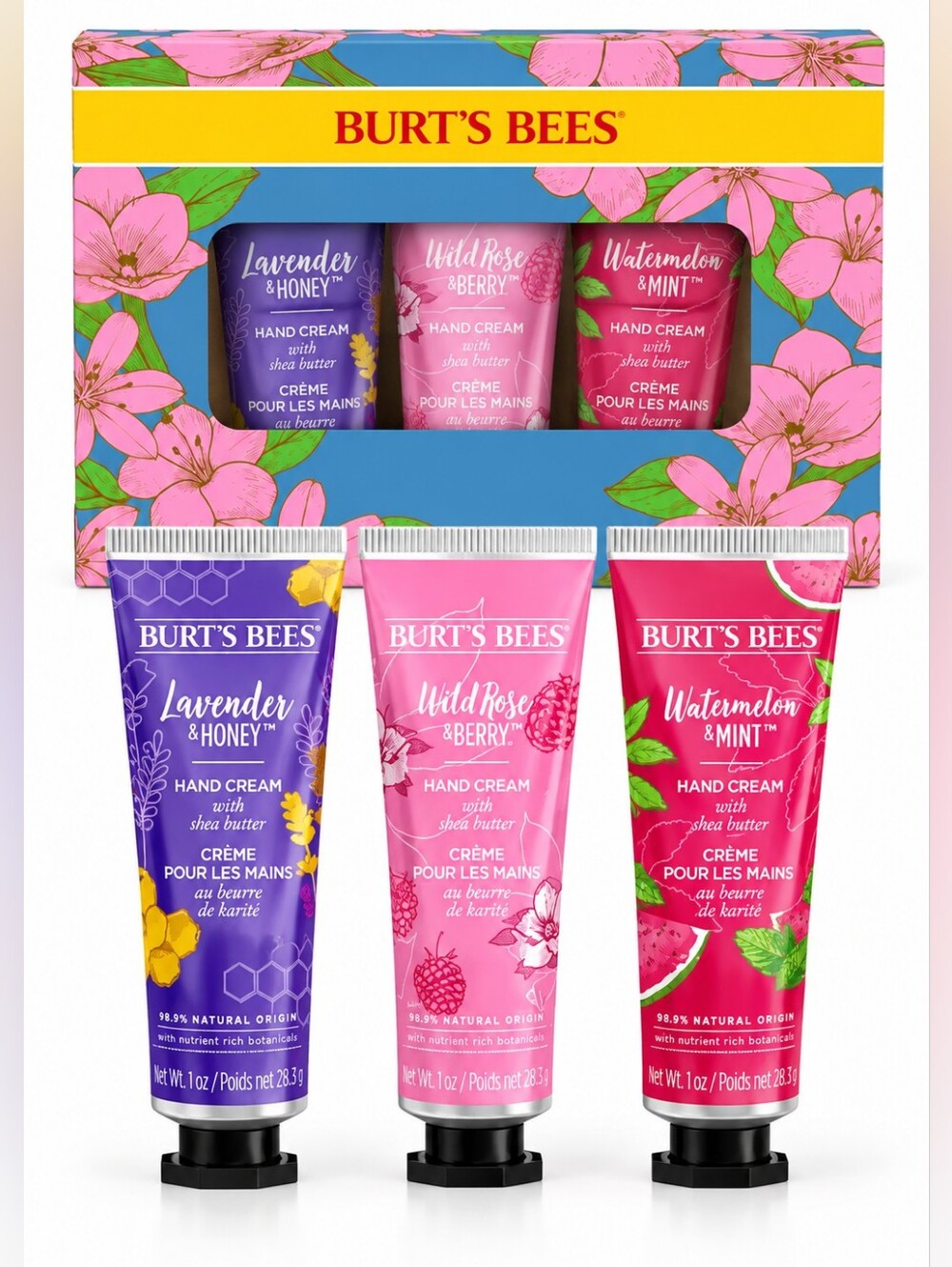 $8 Add-On Burt's Bees Hand Cream Gift Set